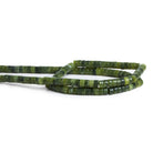 4mm Idocrase Heishis 12 inch 110 Beads - The Bead Traders