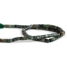 4mm Kambaba Jasper Plain Heishis 12 inch 110 Beads - The Bead Traders