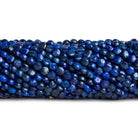 lapiz lazuli checkerboard microfaceted beads for sale