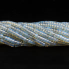 4mm Opalite Heishis 12 inch 110 Beads - The Bead Traders