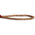 4mm Raw Copper Rounds 8 inch 55 beads - The Bead Traders