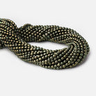 4x3mm Mushroom Green Oval Pearls 15 inch 72 beads - The Bead Traders