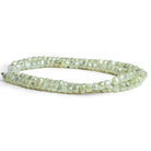 5 - 6mm Mystic Prehnite Faceted Rondelles 16 inch 110 beads - The Bead Traders