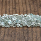 5 - 6mm Natural Topaz Candy Kisses 8 inch 61 beads - The Bead Traders