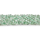 5 - 6mm Prasiolite Plain Heishis 14 inch 95 beads - The Bead Traders