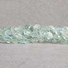 5 - 9mm Aquamarine Faceted Nuggets 14 inch 43 beads - The Bead Traders