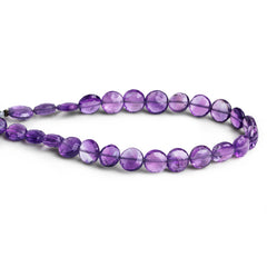 Faceted Coin Beads