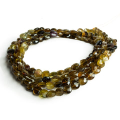 Faceted Coin Beads