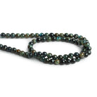 5.5mm Kyanite Plain Rounds 15 inch 70 beads - The Bead Traders