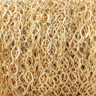 5mm Gold Plated Corrugated Oval Link Chain 3 Feet - The Bead Traders