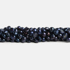 5mm Midnight Blue Baroque Pearls 15 inch 65 beads - The Bead Traders