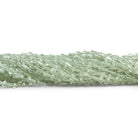 5x3mm Prasiolite Faceted Teardrops 14 inch 85 beads - The Bead Traders