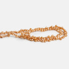 5x3mm Toffee Baroque Pearls 15 inch 115 beads - The Bead Traders