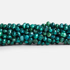 5x4mm Dark Teal Baroque Pearls 15 inch 87 beads - The Bead Traders