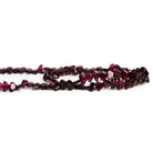 5x4mm Garnet Angular Half Moons 12 inch 78 beads - The Bead Traders