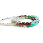 5x4mm Multi Gemstone Faceted Teardrops 15 inch 70 beads - The Bead Traders