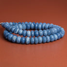 6 - 10mm Denim Opal Faceted Rondelles 16 inch 75 beads - The Bead Traders