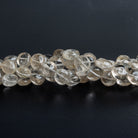6 - 10mm Rutilated Champagne Quartz Coins 16 inch 41 beads - The Bead Traders