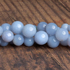 6 - 12mm Turkish Chalcedony Plain Rounds 17 inch 48 beads - The Bead Traders