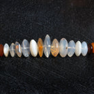 6-17mm Fire Opal Plain Discs 15 inch 100 beads - The Bead Traders