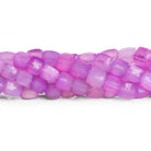 6 - 8mm Orchid Chalcedony 8 inch 25 beads - The Bead Traders