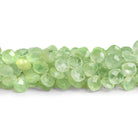 6.5mm Prehnite Top - Drilled Pillows 7.5 inch 43 beads - The Bead Traders