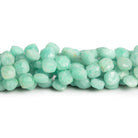 6mm Amazonite Faceted Pillows 7.5 inch 49 beads - The Bead Traders