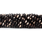 6mm Brown Shell Plain Rondelles 16 inch 100 beads - The Bead Traders