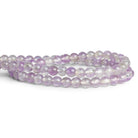 6mm Light Amethyst Plain Rounds 15 inch 67 beads - The Bead Traders