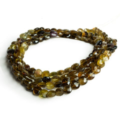 Faceted Coin Beads