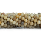 6mm Yellow Opal Handcut Rondelles 16 inch 65 beads - The Bead Traders