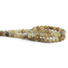 6mm Yellow Opal Handcut Rondelles 16 inch 65 beads - The Bead Traders