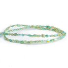 6x4mm Blue Ethiopian Opal Plain Nuggets 15 inch 68 beads - The Bead Traders
