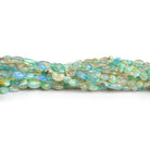6x4mm Blue Ethiopian Opal Plain Nuggets 15 inch 68 beads - The Bead Traders