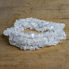 6x4mm Crystal Quartz Chips 36 inch 260 beads - The Bead Traders
