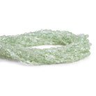 6x4mm Prasiolite Faceted Teardrops 14 inch 60 beads - The Bead Traders