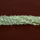 6x4mm Prehnite Plain Ovals 18 inch 80 beads AA Grade - The Bead Traders