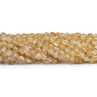 6x5mm Citrine Handcut Nuggets 12 inch 45 beads - The Bead Traders