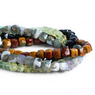 7-8mm Faceted Cubes - Lot of 4 Strands - The Bead Traders