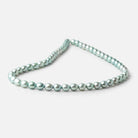 7 - 8mm Mint Green Oval Pearls 16 inch 55 beads - The Bead Traders
