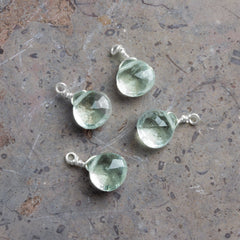 Prasiolite Beads (Green Amethyst Beads)