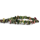7x3mm Multicolor Tourmaline Natural Crystals 7 inch 90 beads - The Bead Traders