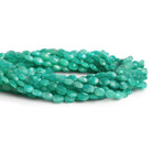 7x5mm Amazonite Faceted Ovals 12 inch 45 beads - The Bead Traders