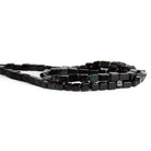 7x5mm Black Obsidian Plain Rectangles 16 inch 42 beads - The Bead Traders