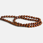 7x5mm Copper Straight Drilled Oval Pearls 15 inch 51 beads - The Bead Traders