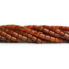 7x5mm Honey Aventurine Plain Tubes 14 inch 52 beads - The Bead Traders