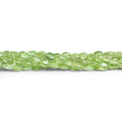 7x5mm Peridot Plain Ovals 15 inch 65 beads - The Bead Traders