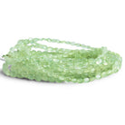 7x5mm Prehnite Plain Ovals 18 inch 71 beads AA Grade - The Bead Traders