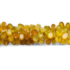 7x6mm Honey Chalcedony Faceted Ovals 8 inch 55 beads - The Bead Traders