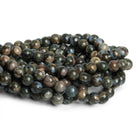 8.5mm Rhyolite Plain Rounds 15 inch 43 beads - The Bead Traders